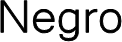Negro